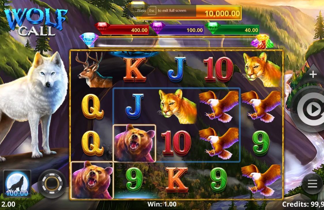 Wolf Call  – Microgaming