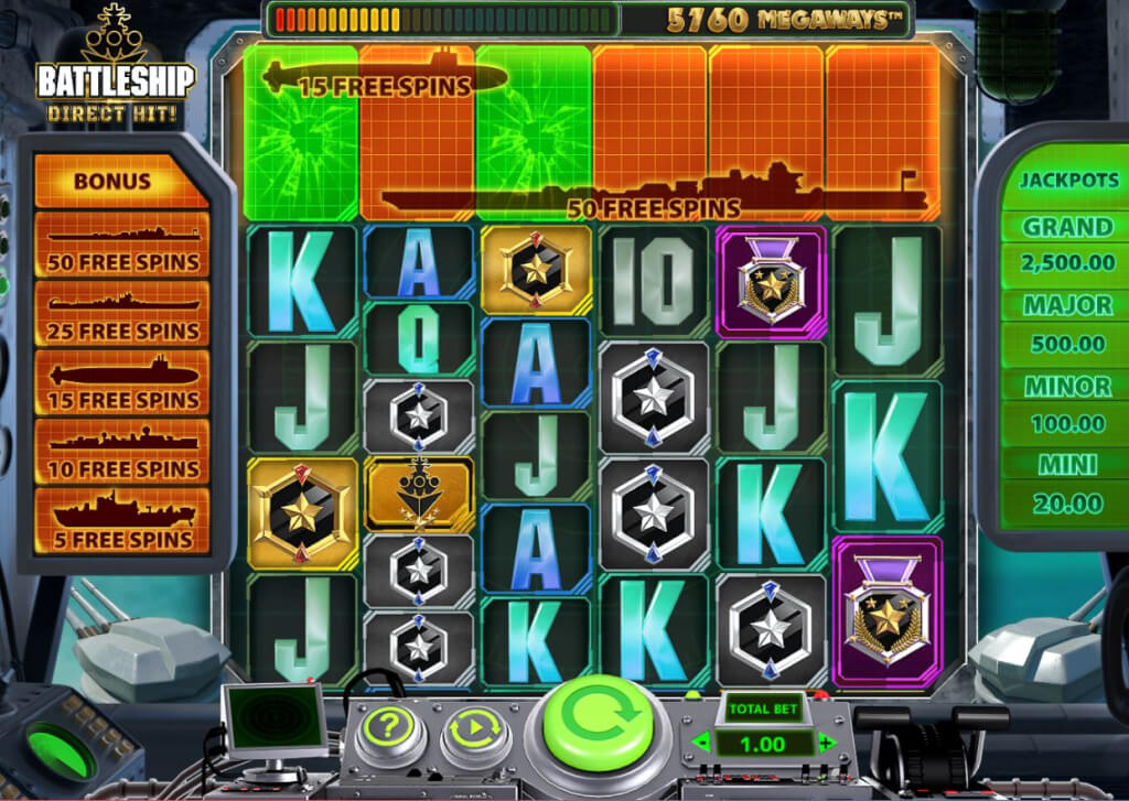 Battleship Direct Hit screenshot