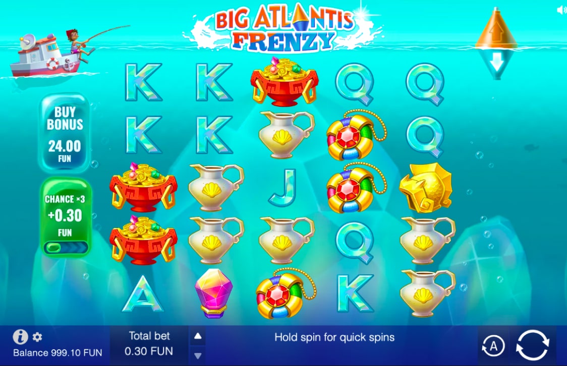 Big Atlantis Frenzy screenshot